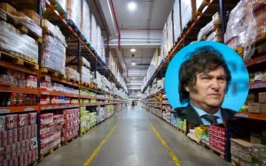 Advierten que en la era Milei el consumo en mayoristas cayó 22%