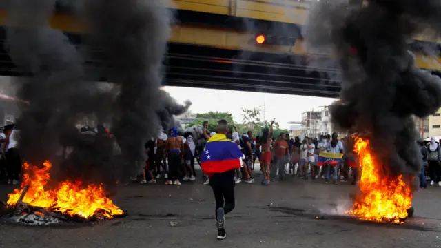 Al menos cuatro muertos en las manifestaciones en Venezuela