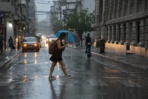 Tormentas fuertes en Rosario