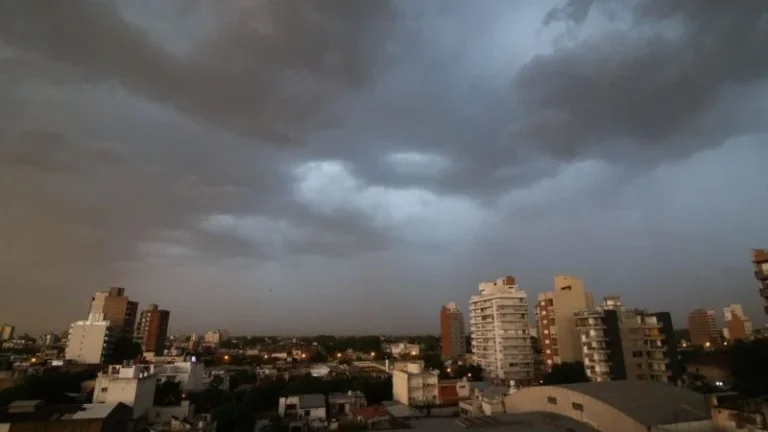 Tormenta de Santa Rosa en Rosario