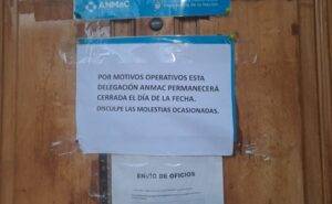 Amenazaron la sede de la Agencia Nacional de Materiales Controlados