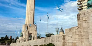 Obras en el Monumento Nacional a la Bandera en Rosario