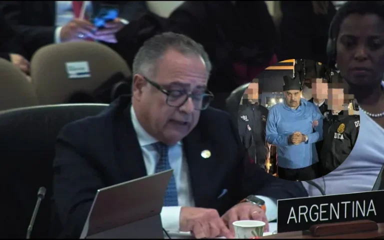 Argentina ratificó en la OEA su apoyo al operativo de Estados Unidos en Venezuela y a la detención de Nicolás Maduro