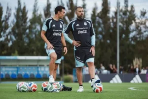 Argentina se prepara para el cruce ante Zambia