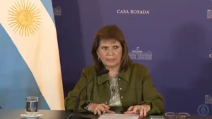 Bullrich dijo que la tasa de homicidios es la más baja de la historia