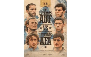 Argentina y Uruguay jugarán un clásico de leyendas