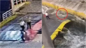 Arrojaron al agua a un pasajero y falleció ahogado
