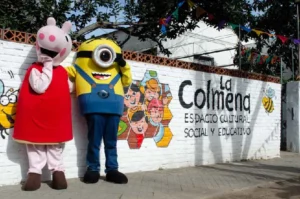 Asaltaron el centro cultural La Colmena de Baigorria.