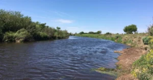 Avanzan las tareas de saneamiento en el Arroyo Ludueña.