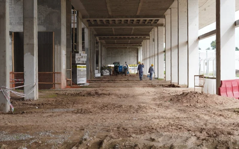 Avanzan las obras del Hospital Regional Sur de Rosario