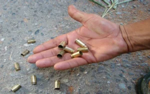 Patrullero en operativo policial en Rosario