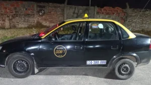 asalto a taxista en Rosario
