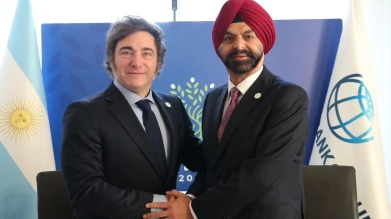 Banco Mundial anuncia nuevos desembolsos para Argentina.