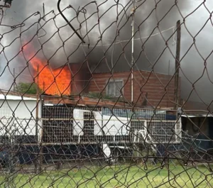 incendio vivivienda barrio Ludueña