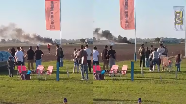 Bell Ville: Un piloto santafesino murió en un accidente aéreo que hubo en un festival.