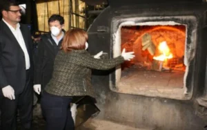 Bullrich encabeza quema de dos toneladas de marihuana en el norte de Santa Fe