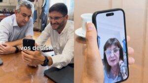 Bullrich habló con Pullaro y Javkin sobre la ley Antimafia.