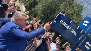 Santa Fe: una calle lleva el nombre de Chiqui Tapia
