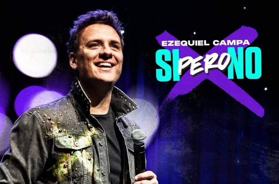 Ezequiel Campa Uno de los máximos referentes de la comedia unipersonal en Argentina llega a la ciudad con su nuevo espectáculo "Sí pero No".