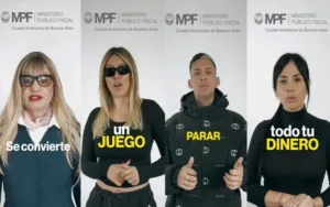 Campaña de influencers imputados por promocionar apuestas
