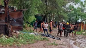 temporal en Capitán Bermúdez