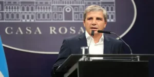 Luis Caputo anunció una reforma tributaria después de las elecciones