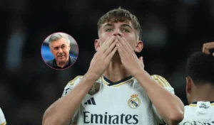 Los elogios de Carlo Ancelotti hacia Nico Paz.