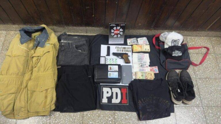 Casilda: veterano del delito arrestado tras cinco robos de autos.