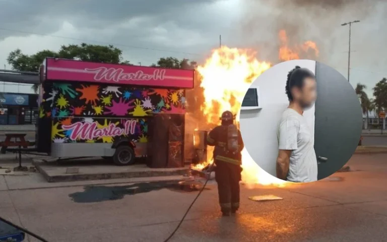 Cayó el acusado de incendiar el baño químico en La Florida