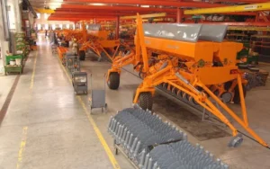 Cayó un 50% la producción de máquinas agrícolas