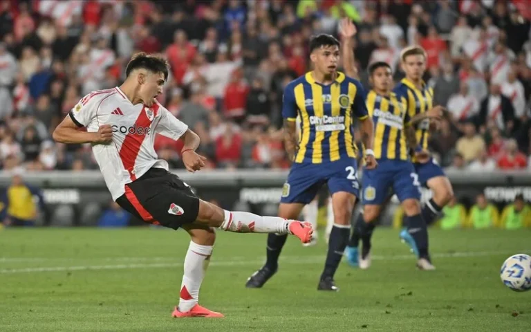 Dura derrota: Central cayó 4 a 0 frente a River