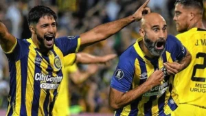 Con gol de Quintana, Central venció a Peñarol en el Gigante