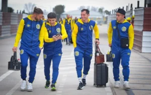 Central llegó a Brasil para enfrentar a Fortaleza