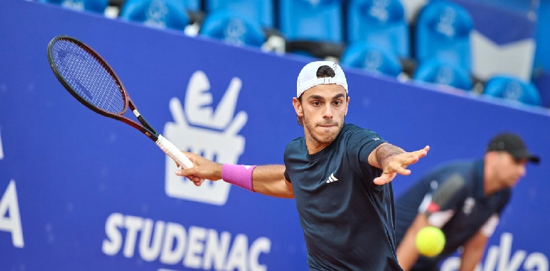 Cerúndolo venció al ruso Andrey Rublev por 7-6 y 6-4 y jugará la final del torneo croata ante el italiano Lorenzo Musetti. 