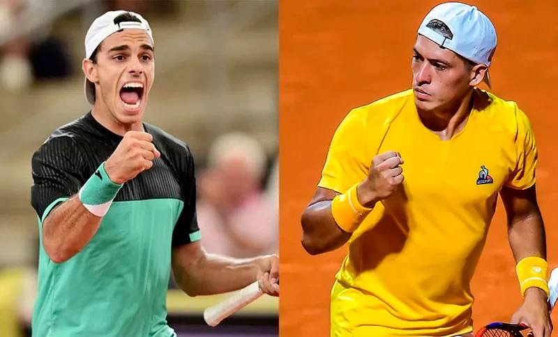 Ambos argentinos avanzaron a esta instancia luego de derrotar a Dušan Lajović y a Thiago Monteiro respectivamente.