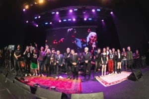 Olga celebró el Charly García Day en el Teatro Coliseo.