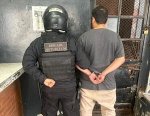 choque y detención de conductor ebrio