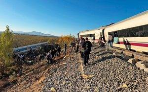 Choque de trenes de alta velocidad en Toledo