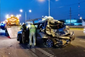 Chocaron un camión y una camioneta en Circunvalación
