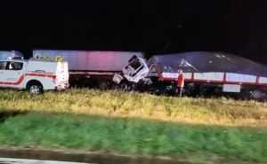 siniestro fatal en Autopista Rosario-Córdoba