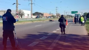 Rosario, mujer murió en un choque