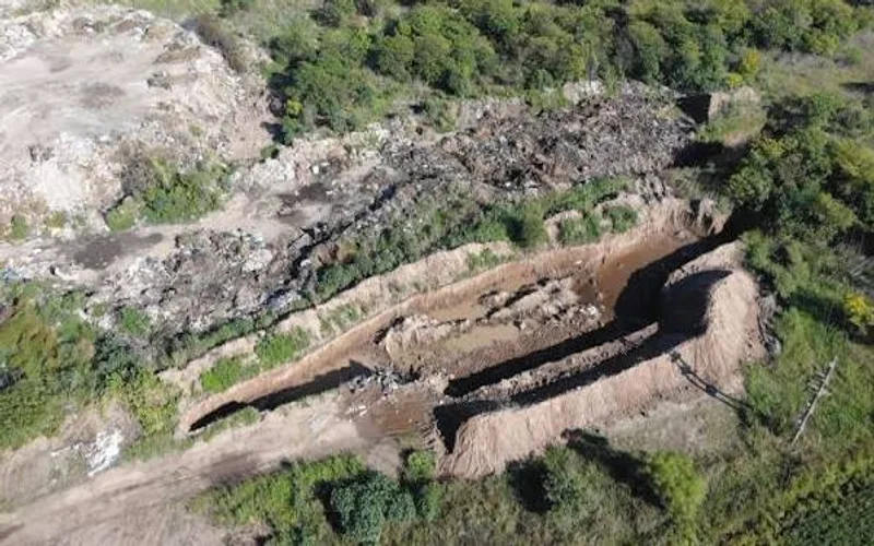Clausuran basural clandestino en Funes tras operativo oficial