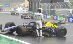 Verstappen se quedó con el GP de Brasil en una jornada accidentada.