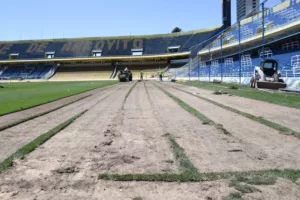 Comenzaron las obras en el Gigante de Arroyito