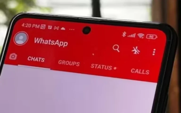 ¿Cómo activar el modo rojo en WhatsApp?