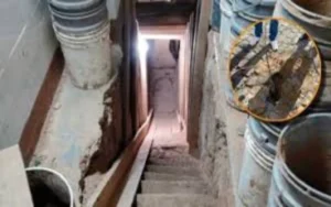 Como en el Robo del Siglo: un túnel para robar un banco