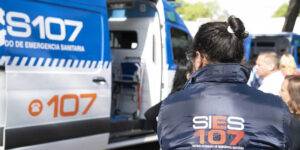 Con 180 ambulancias reparadas, el 107 amplió su cobertura en 2024.