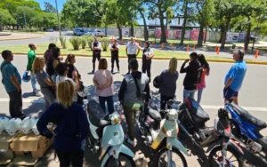 Conducción responsable: el municipio sigue con la capacitación de motociclistas