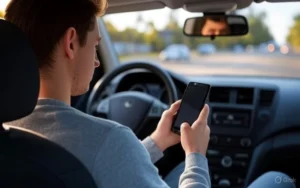 Confirmaron que el uso del celular mientras se conduce es la principal causa de accidentes