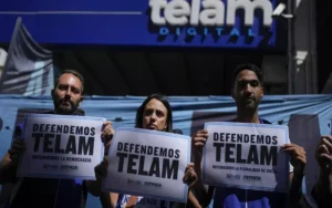 Continúa el conflicto entre Milei y los trabajadores de Télam 